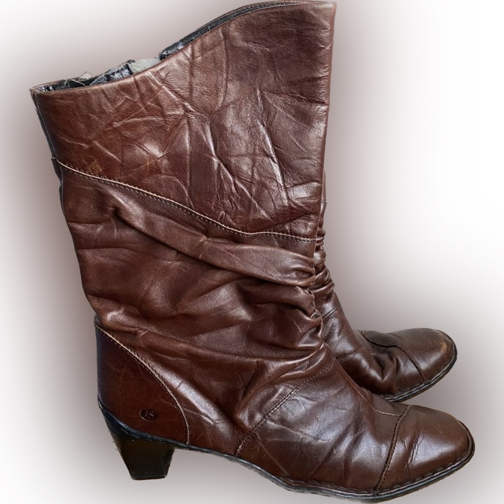 Josef Seibel Leather Boots Made in Germany Size 8 US 39EUR